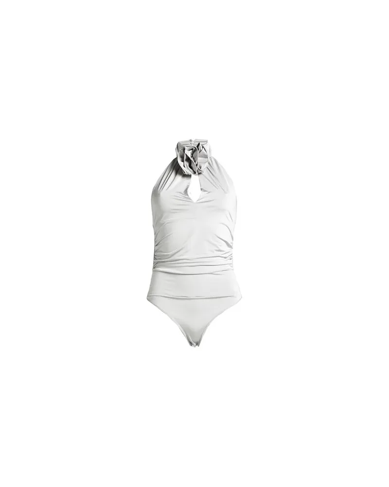 VICOLO TOPS - Bodysuitsauf YOOX.COM Hellgrau