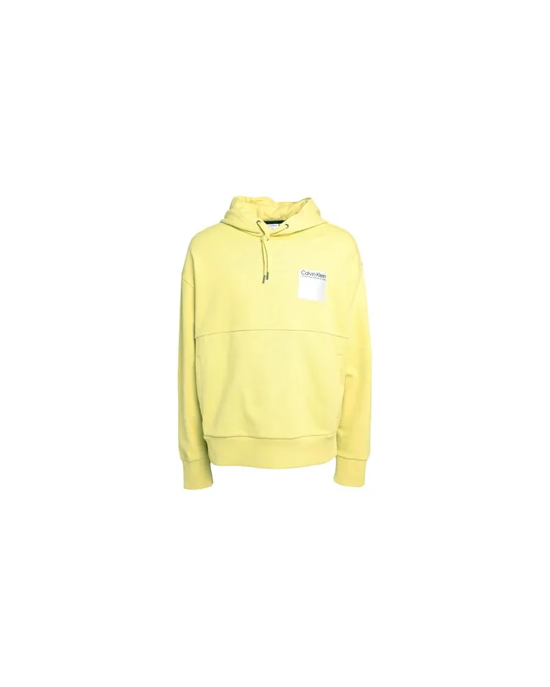 Calvin Klein TOPS - Sweatshirtsauf YOOX.COM Limettengrün