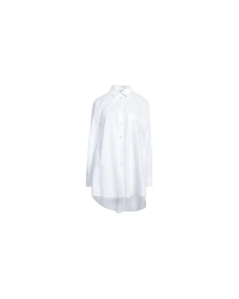 Semicouture TOPS - Hemdenauf YOOX.COM Weiß