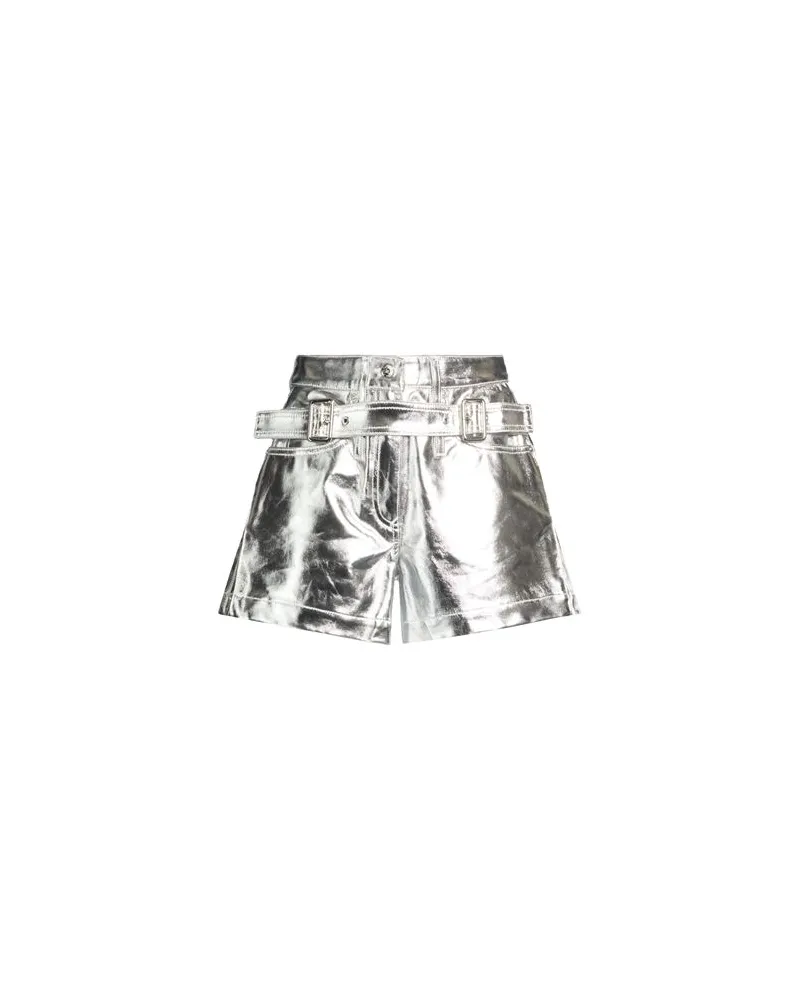 Paco Rabanne HOSEN & RÖCKE - Jeansshortsauf YOOX.COM Silber