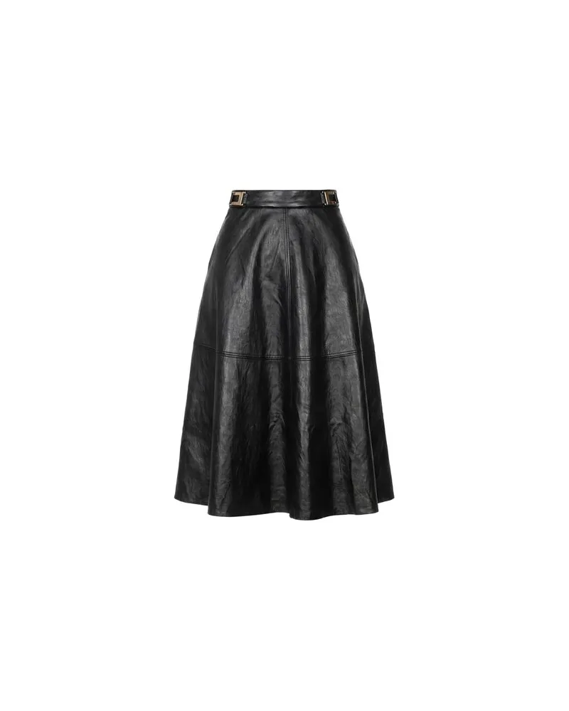 Elisabetta Franchi HOSEN & RÖCKE - Midi-Röckeauf YOOX.COM Schwarz