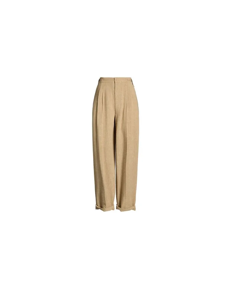 Nanushka HOSEN & RÖCKE - Hosenauf YOOX.COM Khaki