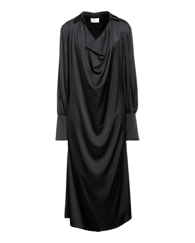 TOY G Midi-Kleid Schwarz