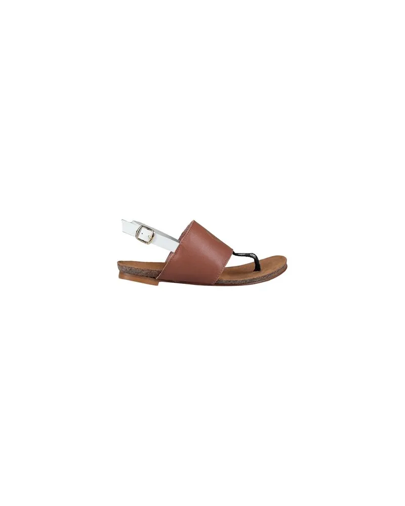Cuplé SCHUHE - Zehentrennerauf YOOX.COM Braun