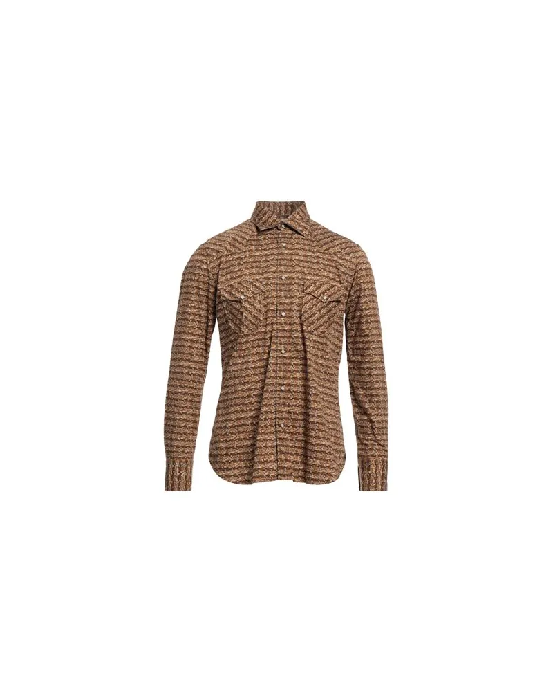 Tintoria Mattei TOPS - Hemdenauf YOOX.COM Braun