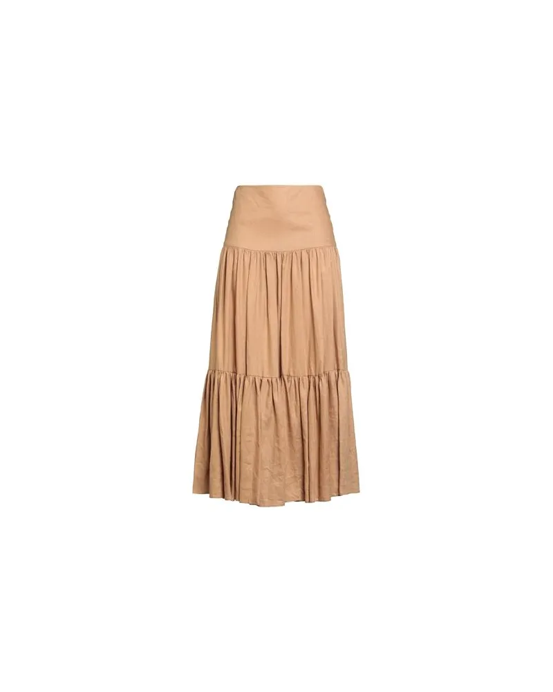 ACTUALEE HOSEN & RÖCKE - Maxi-Röckeauf YOOX.COM Kamel