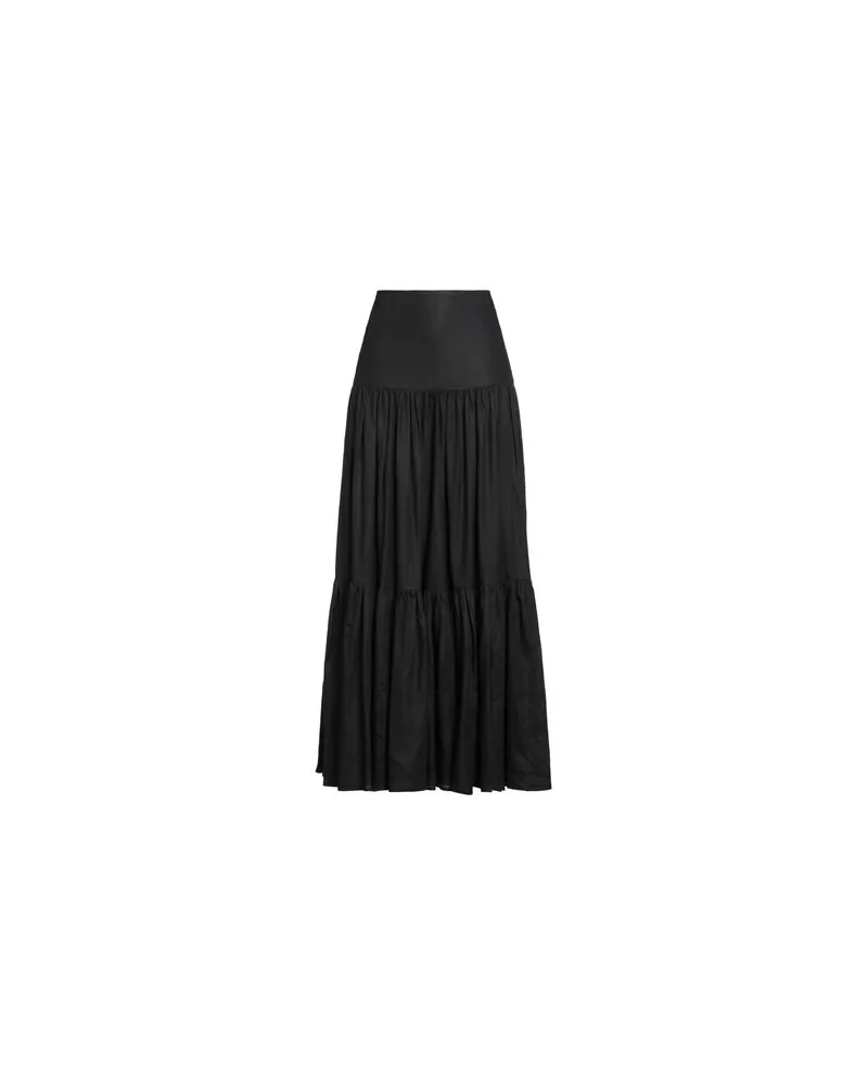 ACTUALEE HOSEN & RÖCKE - Maxi-Röckeauf YOOX.COM Schwarz