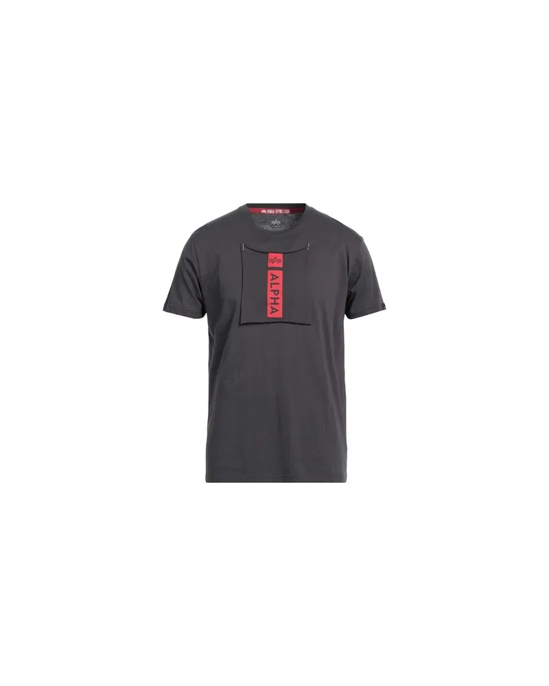 Alpha Industries TOPS - T-shirtsauf YOOX.COM Grau