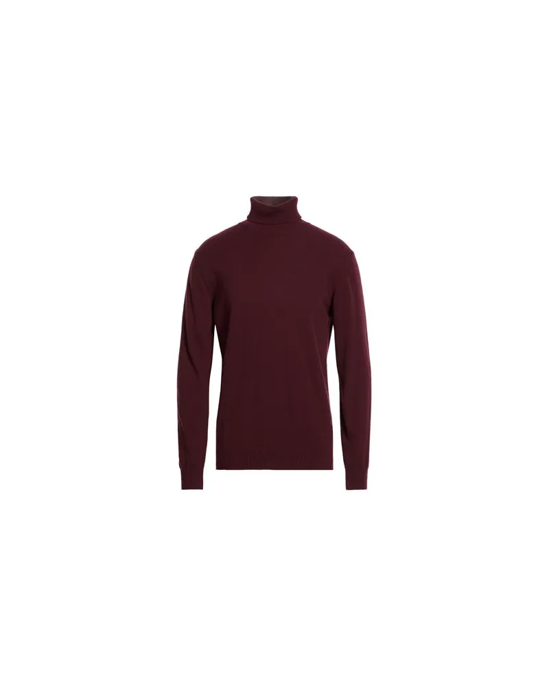 Daniele Fiesoli STRICKWAREN - Rollkragenpulloverauf YOOX.COM Bordeaux