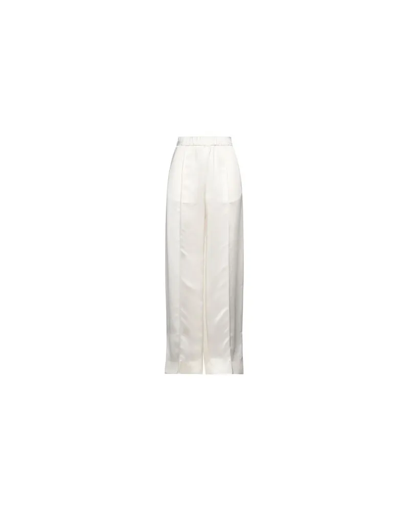 Jil Sander HOSEN & RÖCKE - Hosenauf YOOX.COM Elfenbein