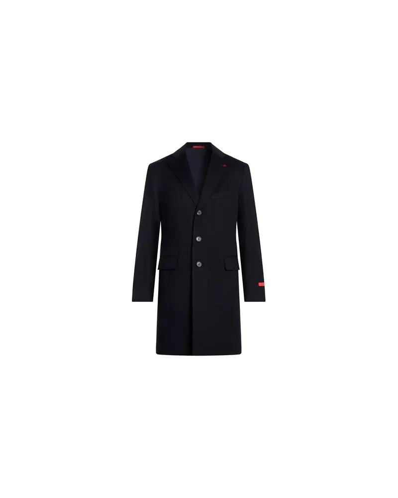 Isaia JACKEN & MÄNTEL - Mäntelauf YOOX.COM Nachtblau