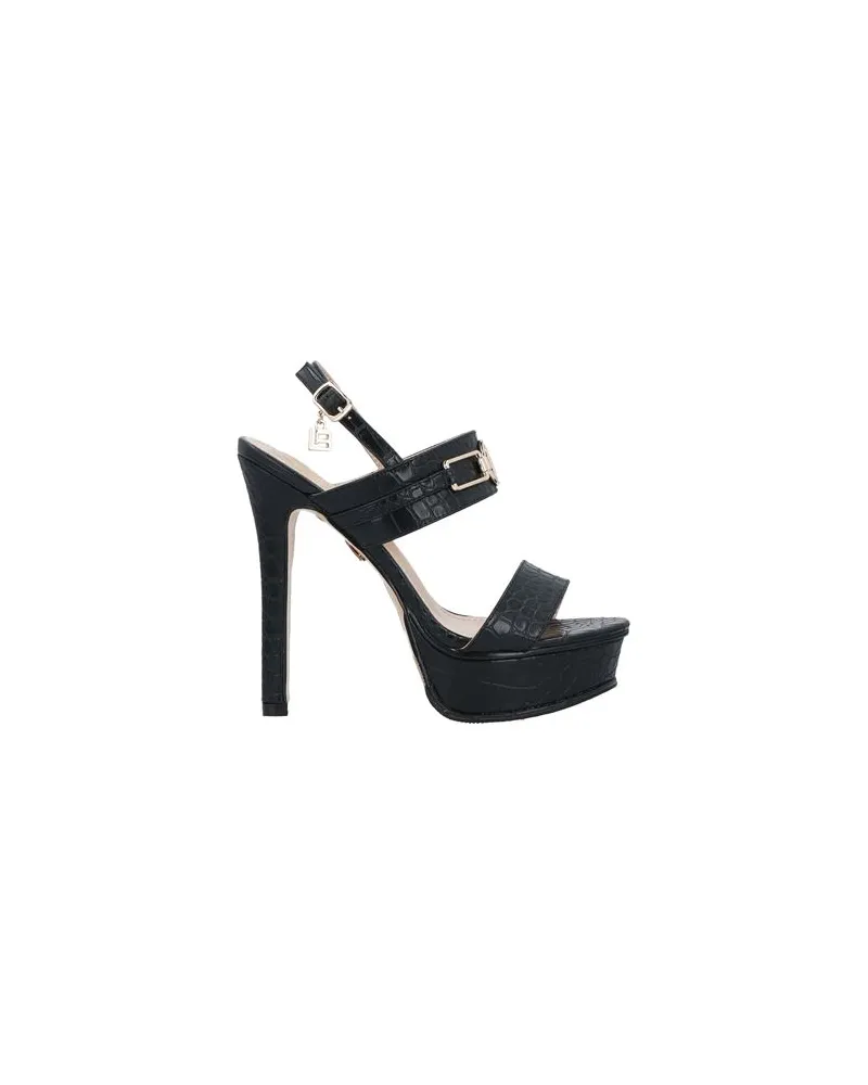 Laura Biagiotti SCHUHE - Sandalenauf YOOX.COM Schwarz