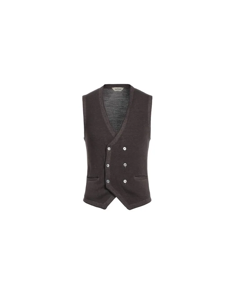 Gran Sasso VINTAGE - STRICKWAREN - Strickjackenauf YOOX.COM Dunkelbraun
