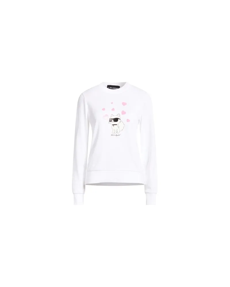 Karl Lagerfeld TOPS - Sweatshirtsauf YOOX.COM Weiß