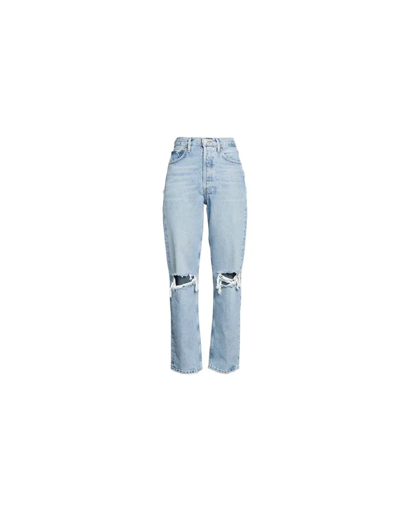 AGOLDE HOSEN & RÖCKE - Jeanshosenauf YOOX.COM Blau