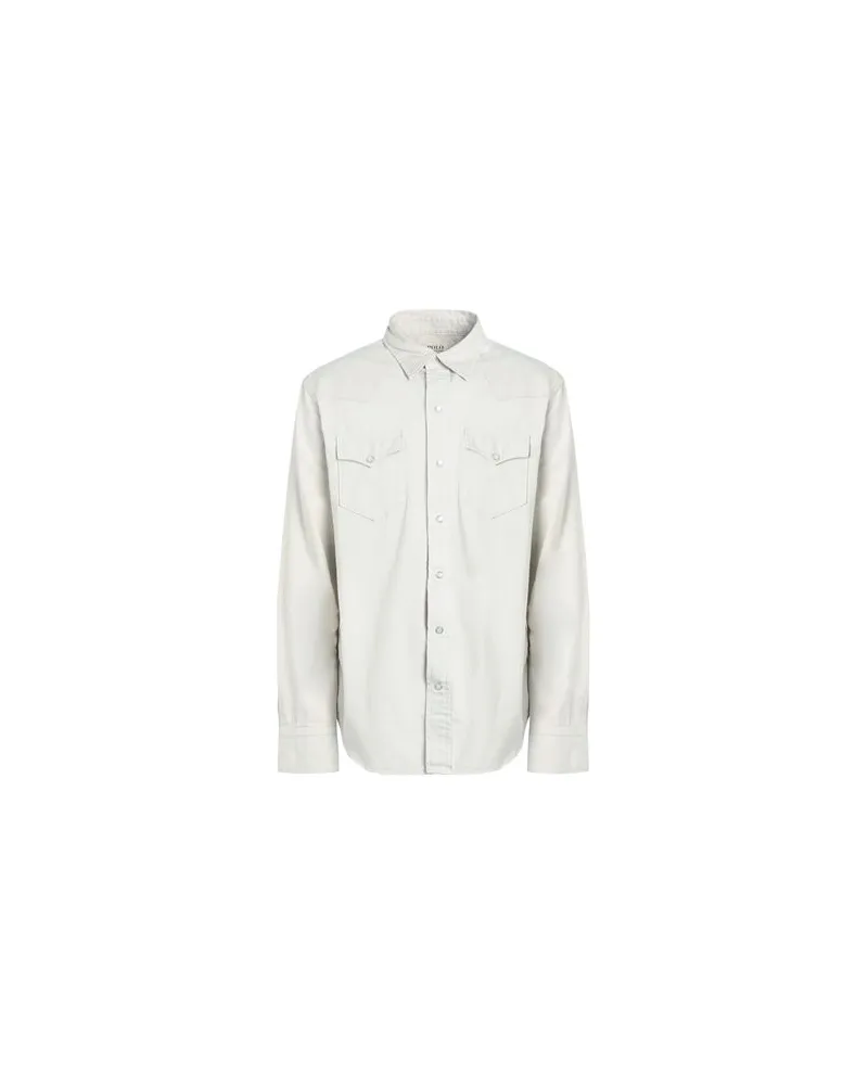 Ralph Lauren CLASSIC FIT DENIM WESTERN SHIRT  - TOPS - Jeanshemdenauf YOOX.COM Beige