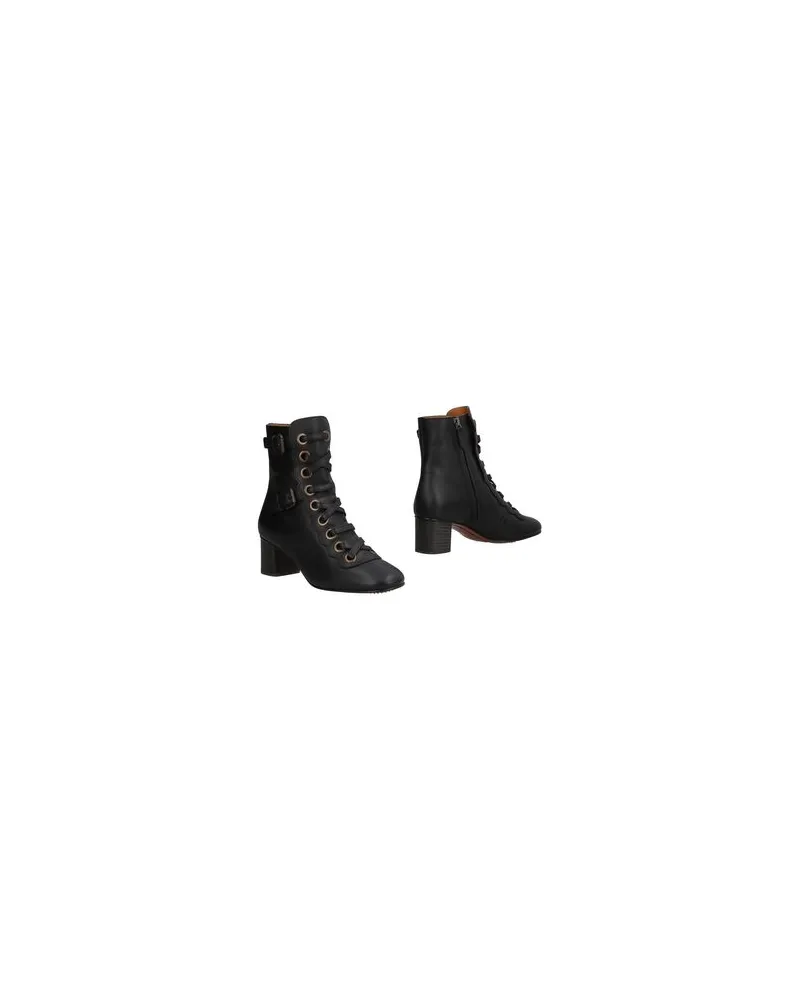 Chloé SCHUHE - Stiefelettenauf YOOX.COM Schwarz
