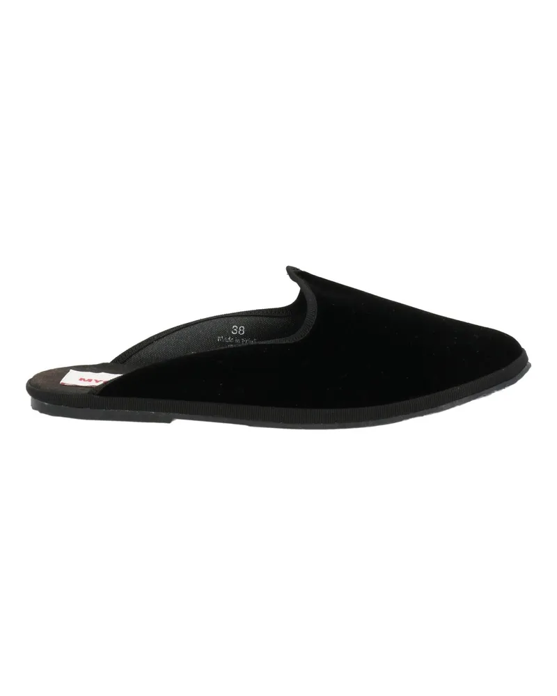 MyChalom Mules & Clogs Schwarz