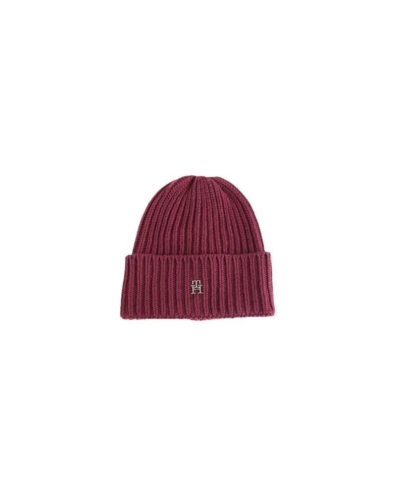 Tommy Hilfiger ACCESSOIRES - Mützen & Hüteauf YOOX.COM Bordeaux