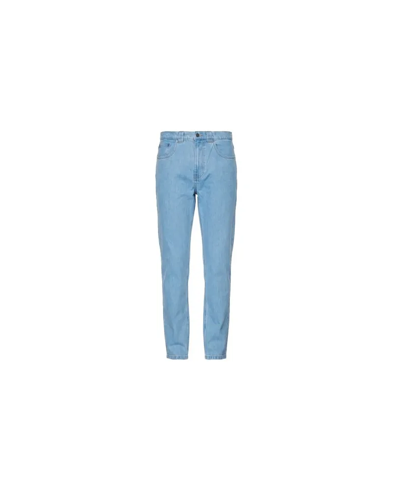 Napapijri HOSEN & RÖCKE - Jeanshosenauf YOOX.COM Blau