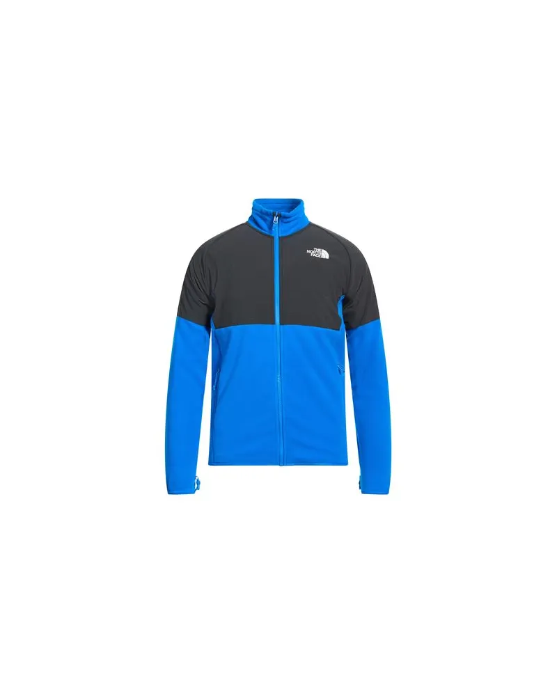 The North Face M GLACIER HEAVYWEIGHT FULL ZIP  - TOPS - Sweatshirtsauf YOOX.COM Königsblau