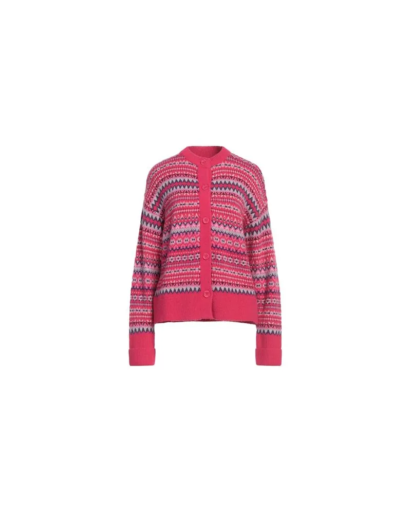 Actitude by Twinset STRICKWAREN - Strickjackenauf YOOX.COM Fuchsia