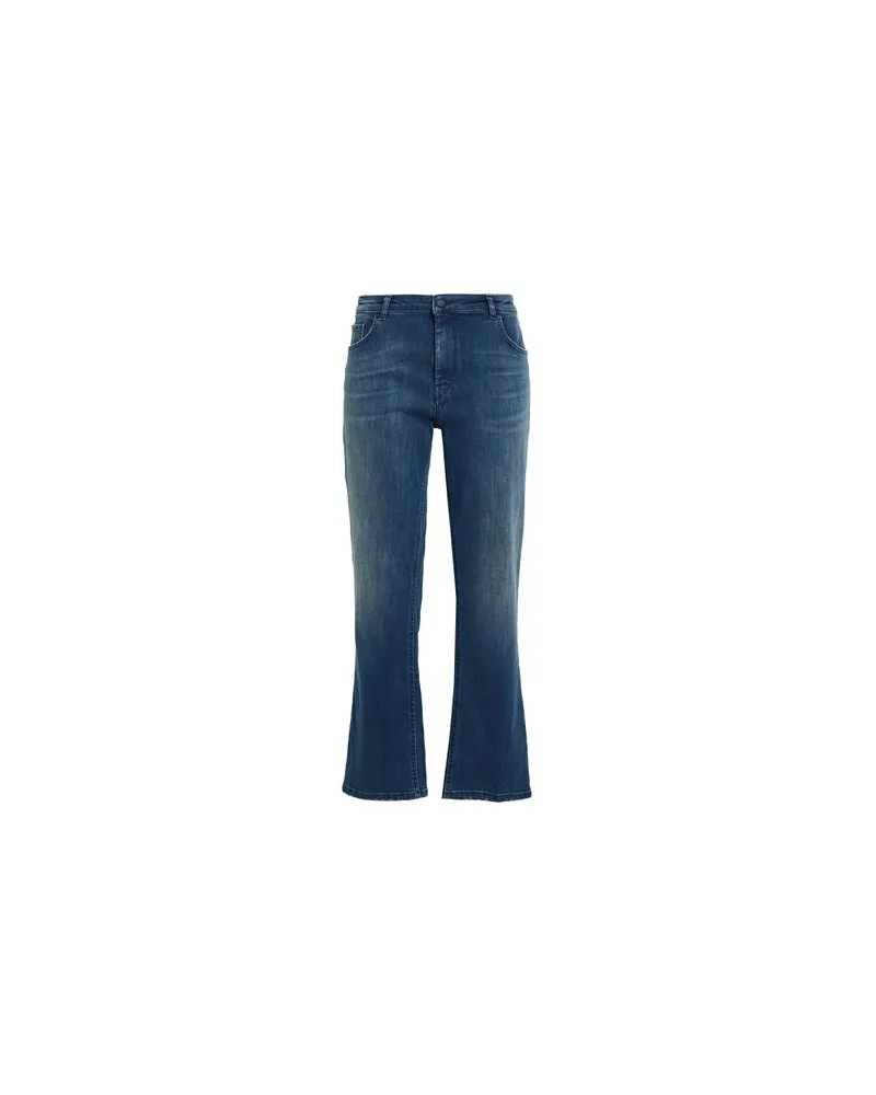 Re-HasH HOSEN & RÖCKE - Jeanshosenauf YOOX.COM Blau