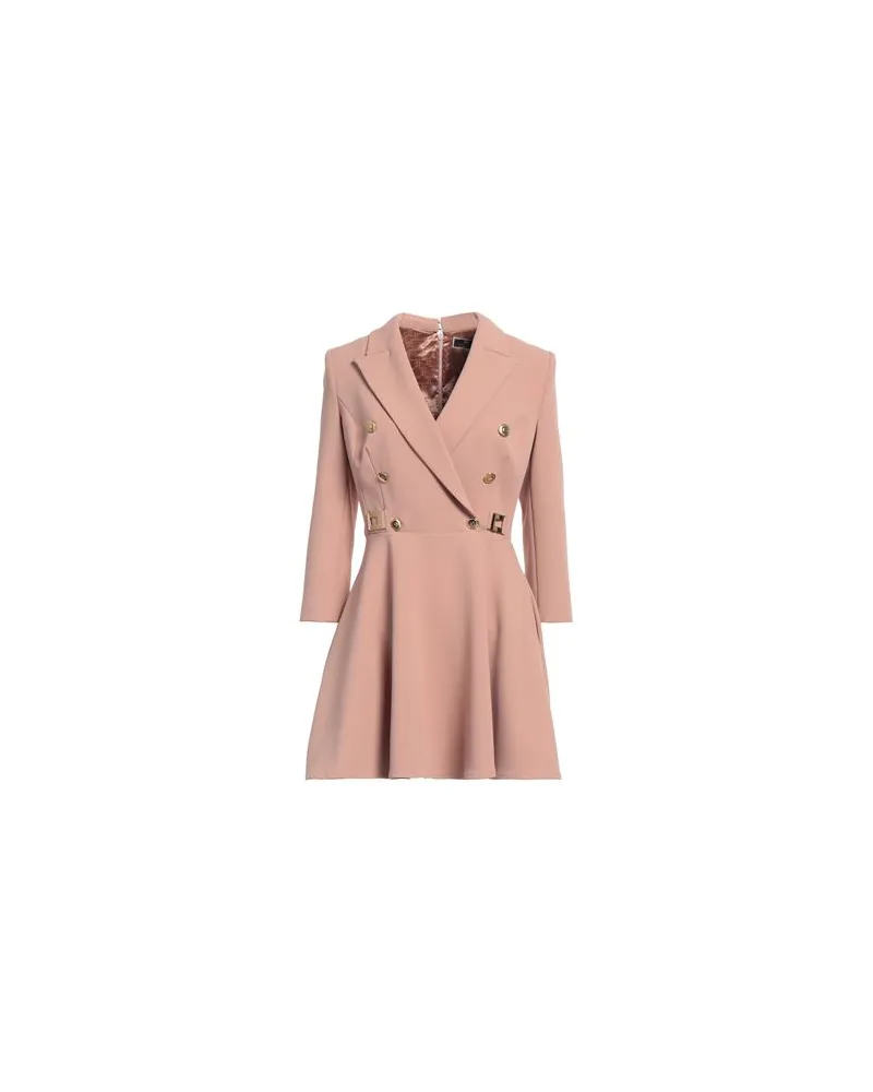 Elisabetta Franchi KLEIDER - Mini-Kleiderauf YOOX.COM Hellrosa