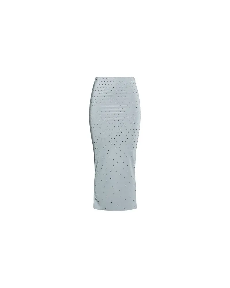 ANDAMANE HOSEN & RÖCKE - Midi-Röckeauf YOOX.COM Taubenblau