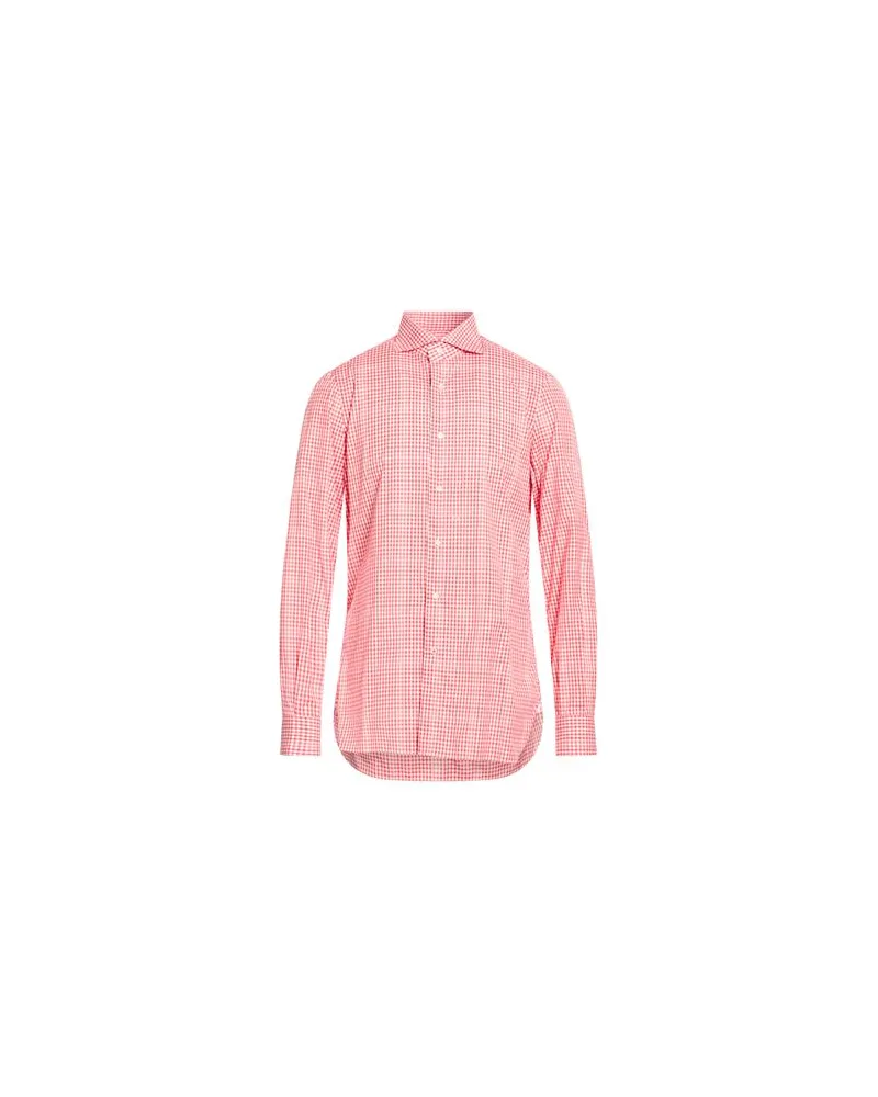 Isaia TOPS - Hemdenauf YOOX.COM Rot