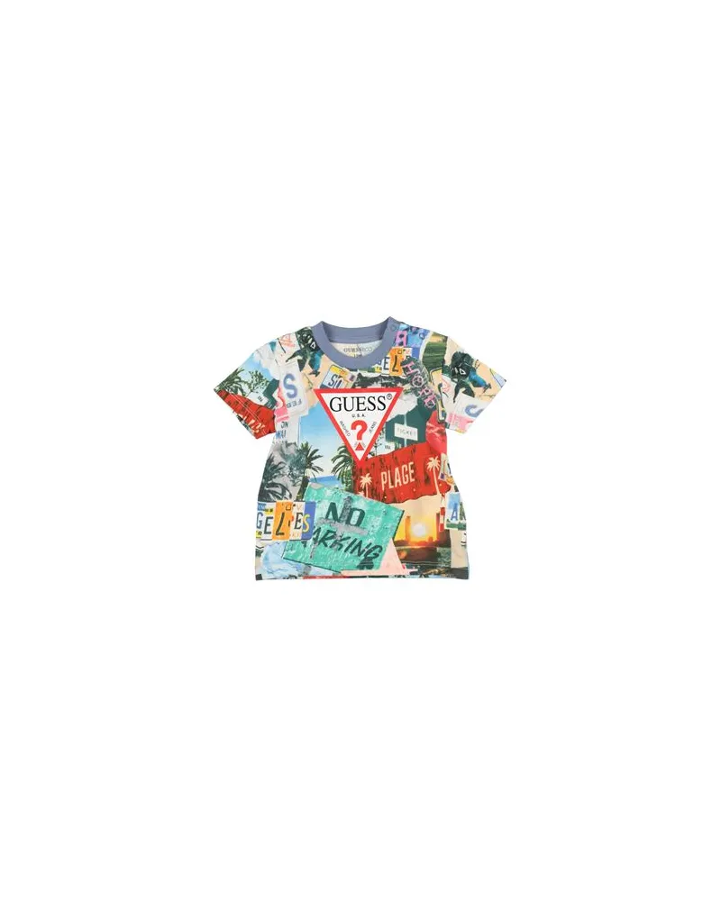 Guess TOPS - T-shirtsauf YOOX.COM Azurblau