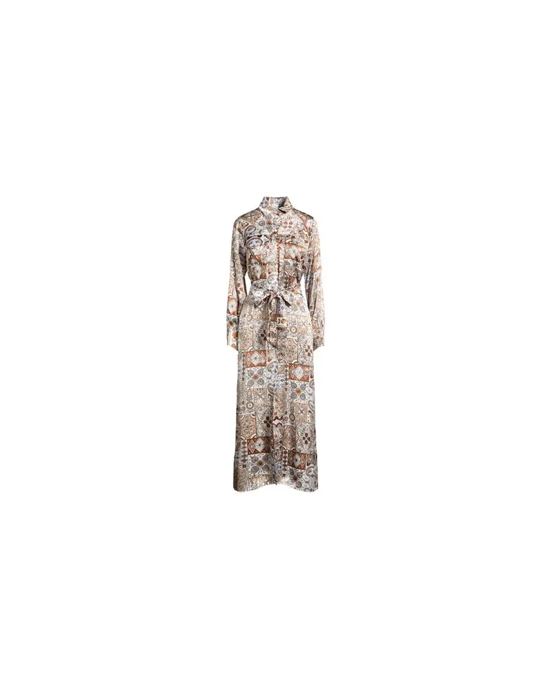 Eleventy KLEIDER - Maxi-Kleiderauf YOOX.COM Sand