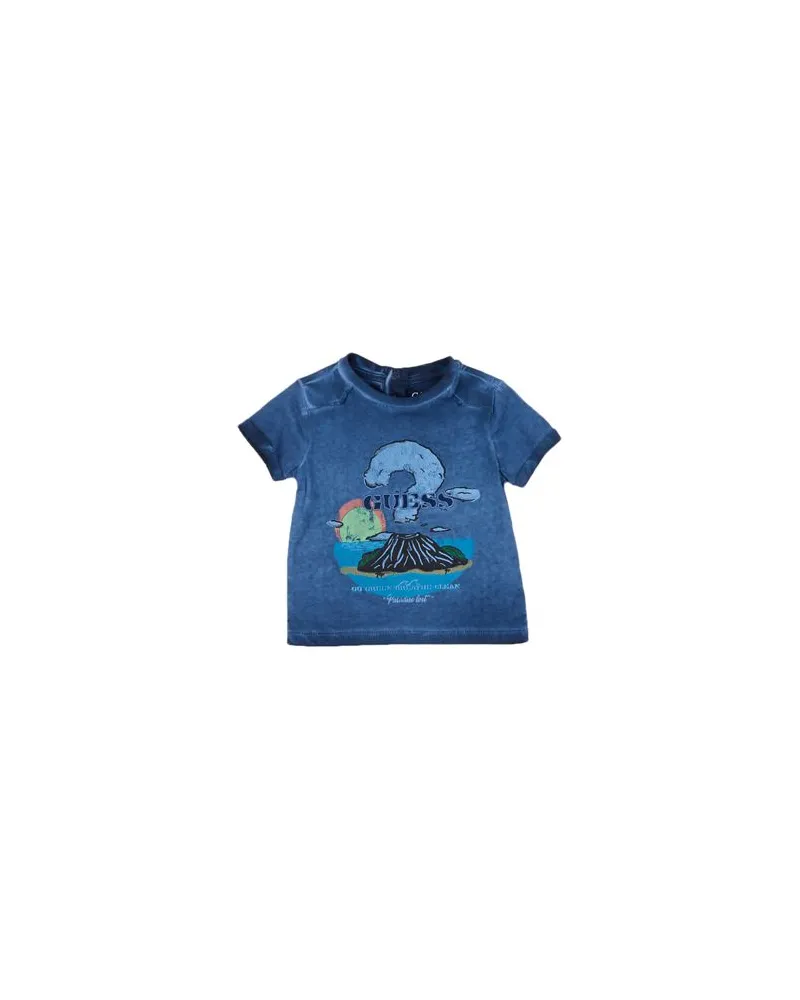 Guess TOPS - T-shirtsauf YOOX.COM Taubenblau
