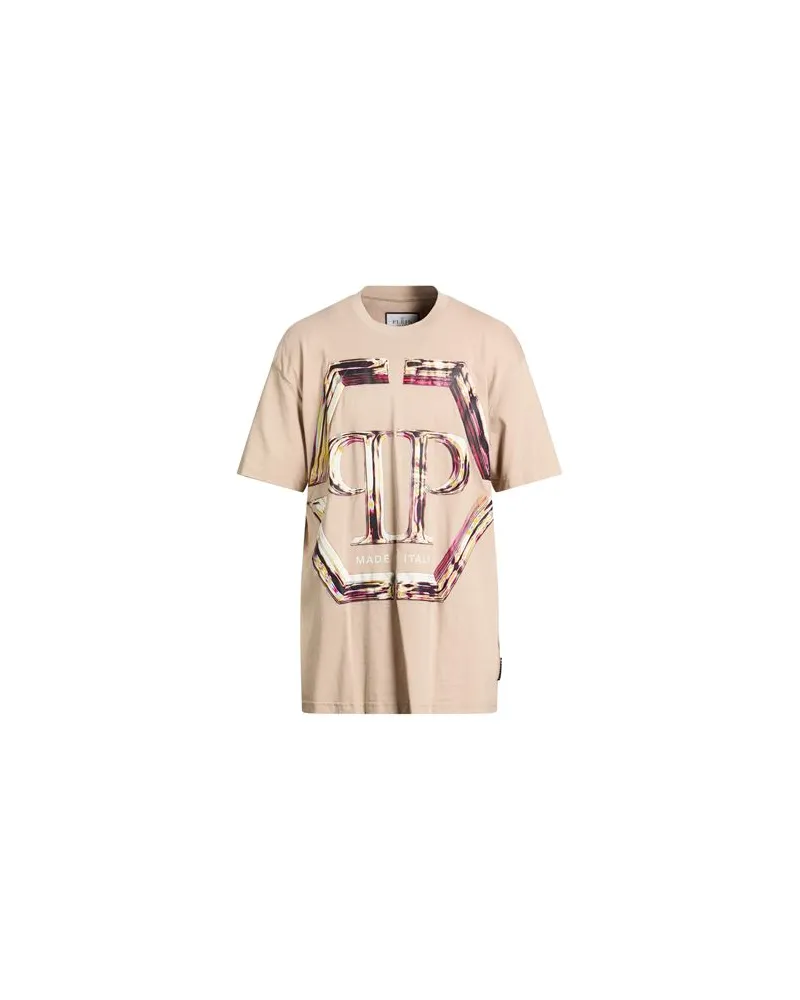 Philipp Plein TOPS - T-shirtsauf YOOX.COM Beige