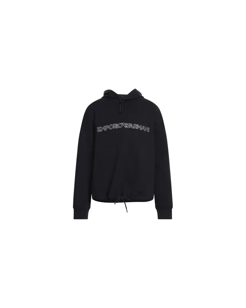 Emporio Armani TOPS - Sweatshirtsauf YOOX.COM Nachtblau