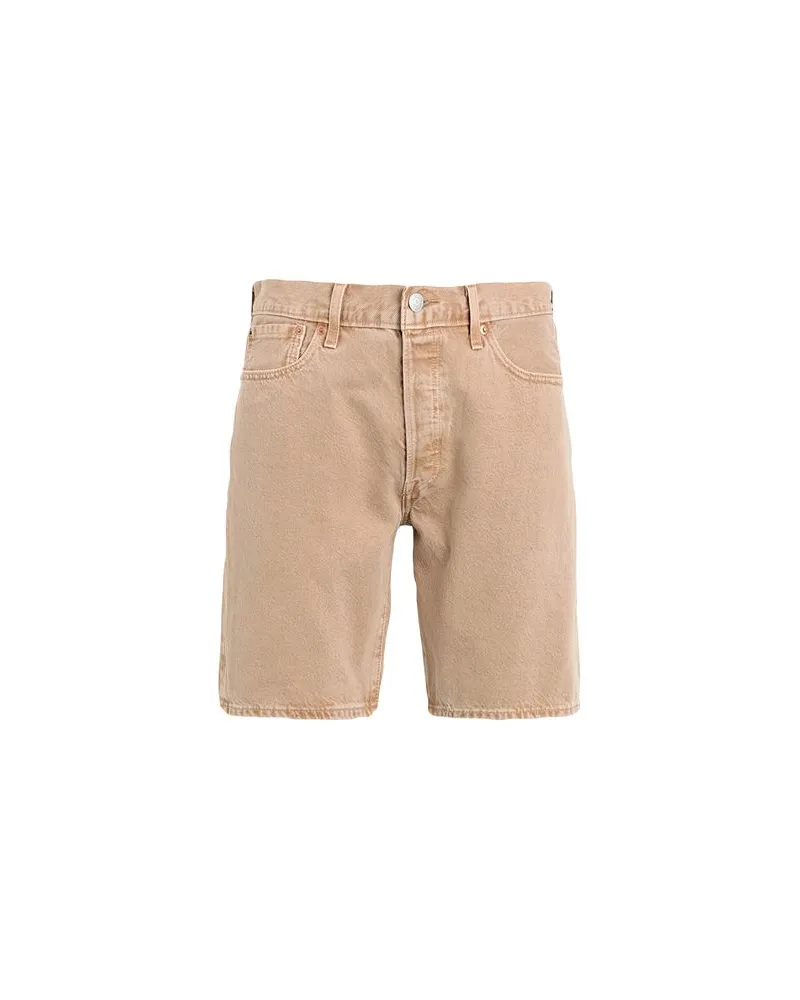Levi's 501® HEMMED SHORT  - HOSEN & RÖCKE - Jeansshortsauf YOOX.COM Sand