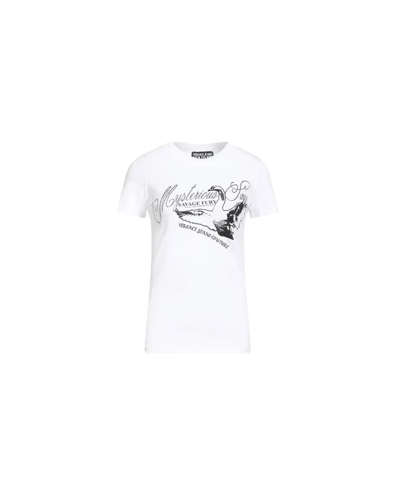 Versace Jeans TOPS - T-shirtsauf YOOX.COM Weiß