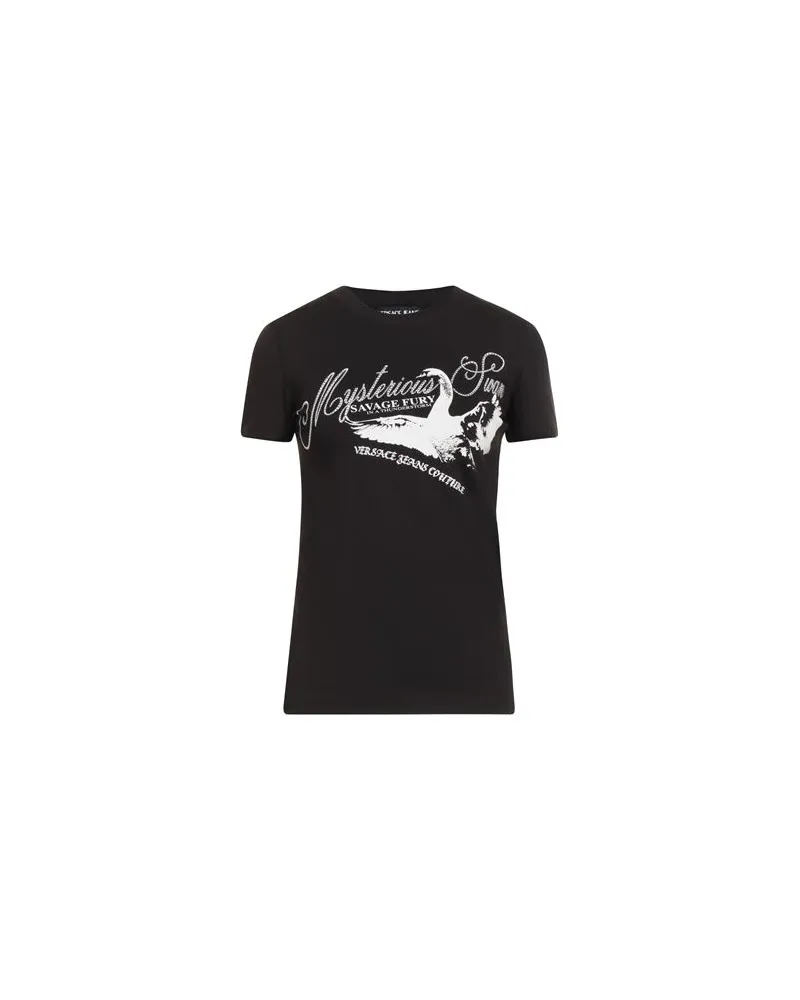 Versace Jeans TOPS - T-shirtsauf YOOX.COM Schwarz