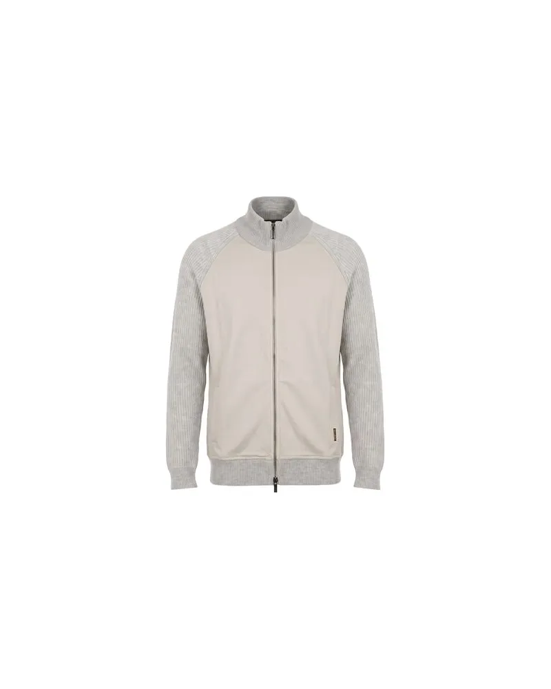 MOORER STRICKWAREN - Strickjackenauf YOOX.COM Grau