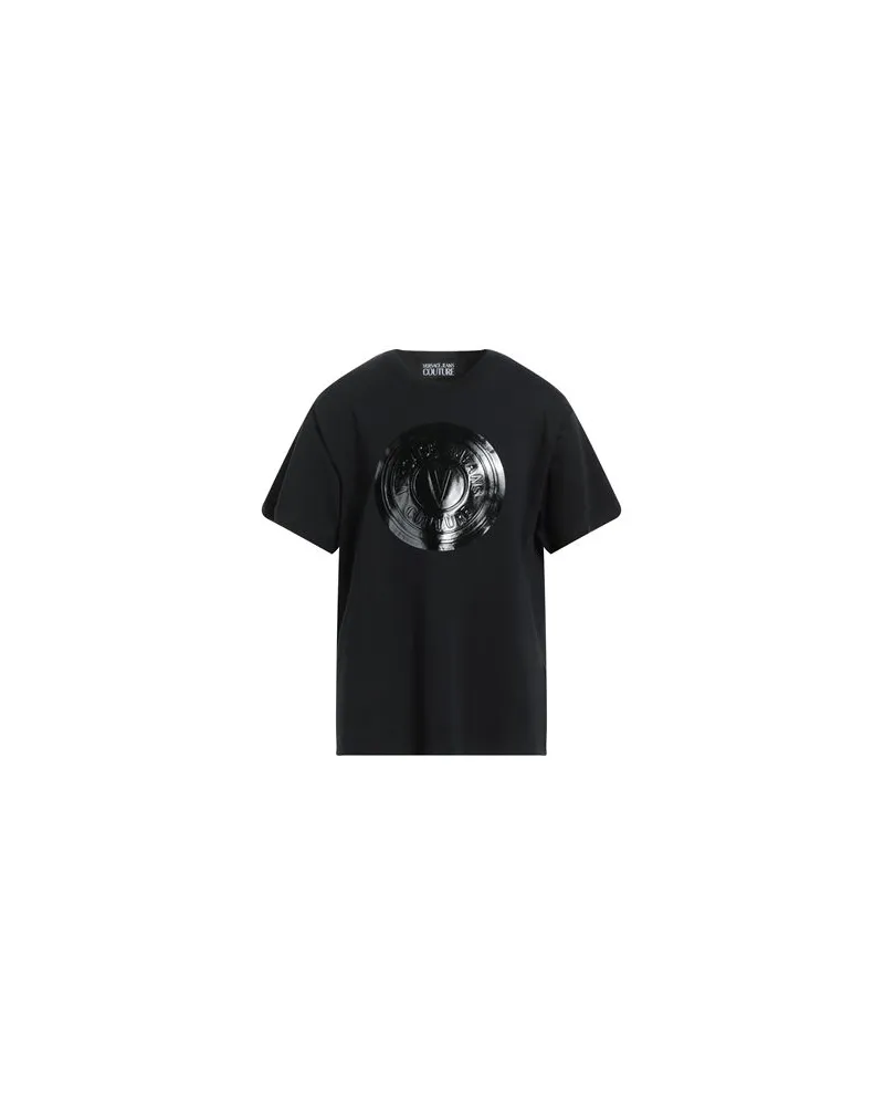 Versace Jeans TOPS - T-shirtsauf YOOX.COM Schwarz