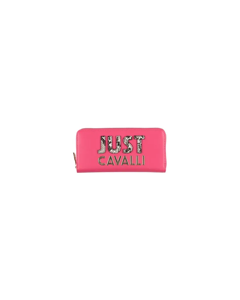 Just Cavalli Kleinlederwaren - Brieftaschenauf YOOX.COM Magenta