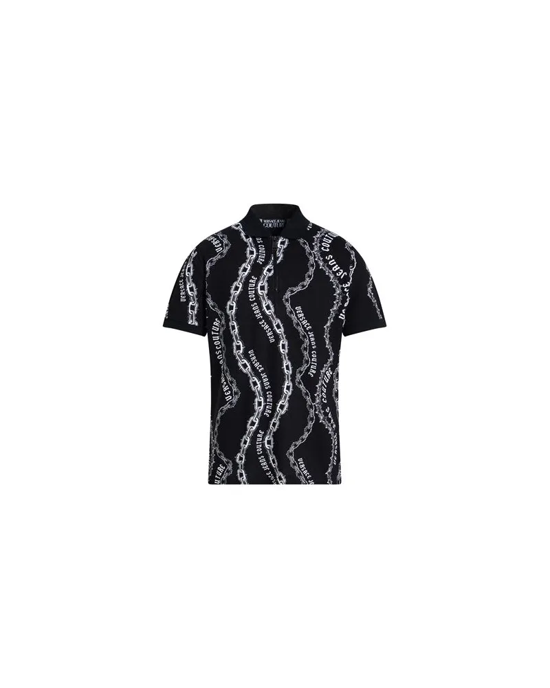 Versace Jeans TOPS - Poloshirtsauf YOOX.COM Schwarz