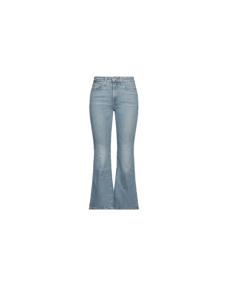 Levi's 726 HR FLARE LIGHT INDIGO - WORN IN  - HOSEN & RÖCKE - Jeanshosenauf YOOX.COM Blau