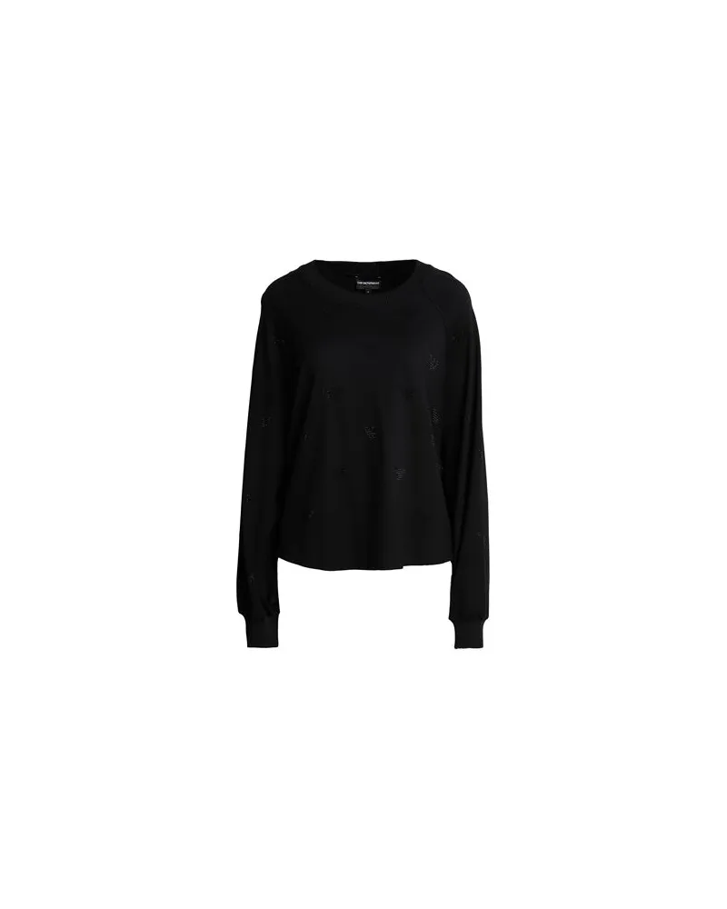 Emporio Armani TOPS - Sweatshirtsauf YOOX.COM Schwarz