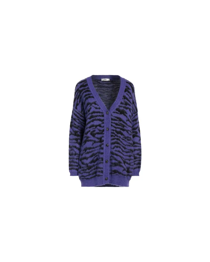 Suoli STRICKWAREN - Strickjackenauf YOOX.COM Violett