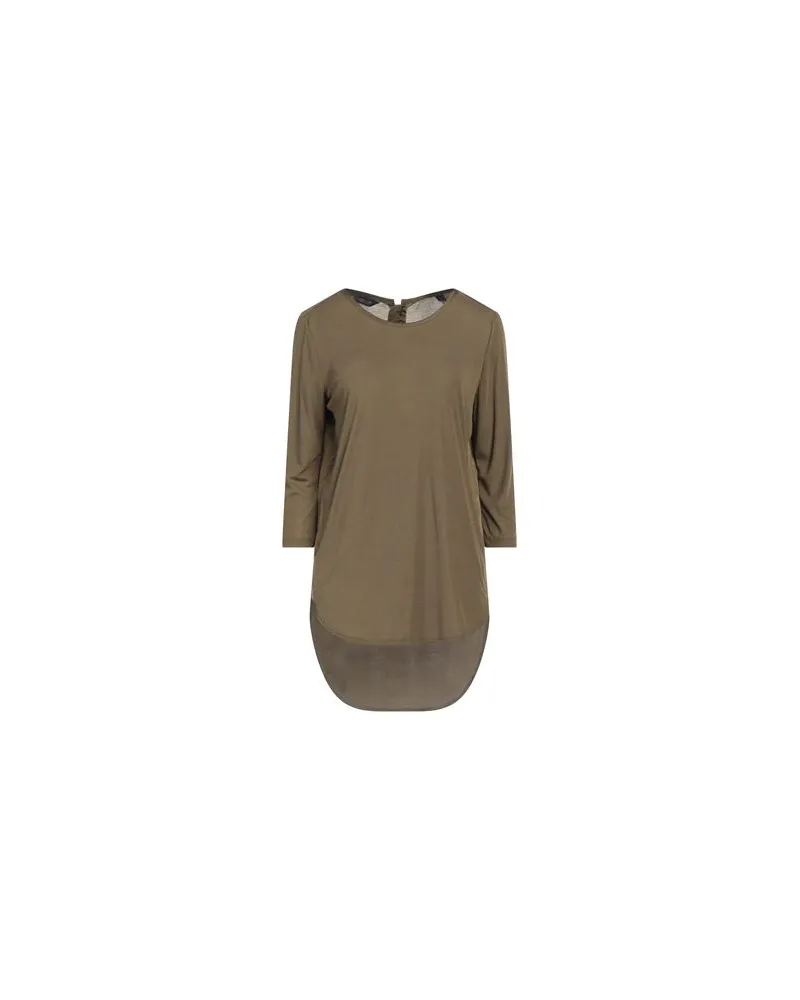 Maison Scotch TOPS - T-shirtsauf YOOX.COM Militärgrün