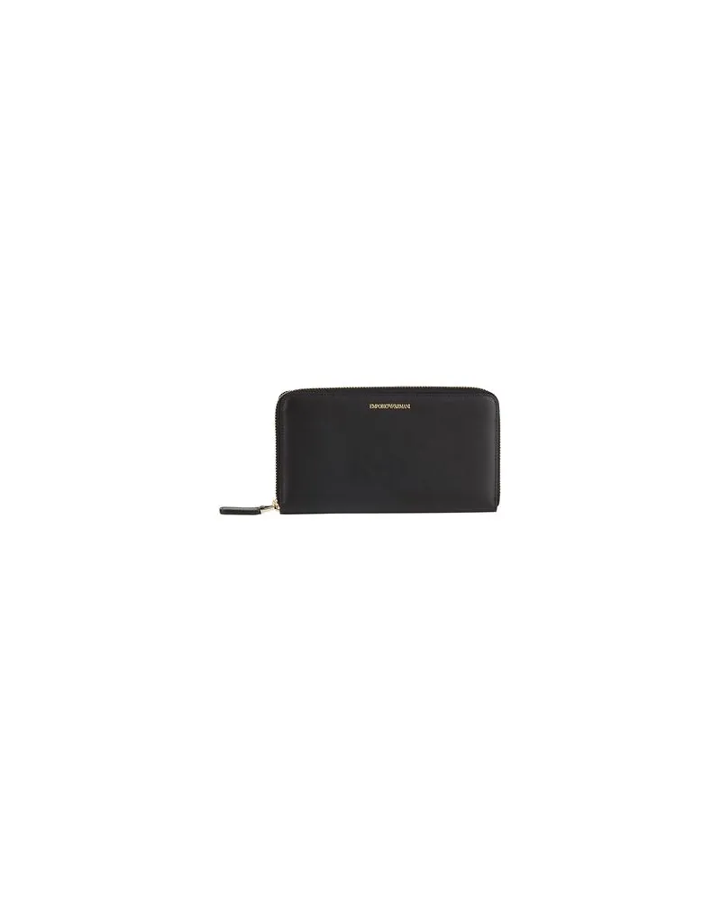 Emporio Armani Kleinlederwaren - Brieftaschenauf YOOX.COM Schwarz