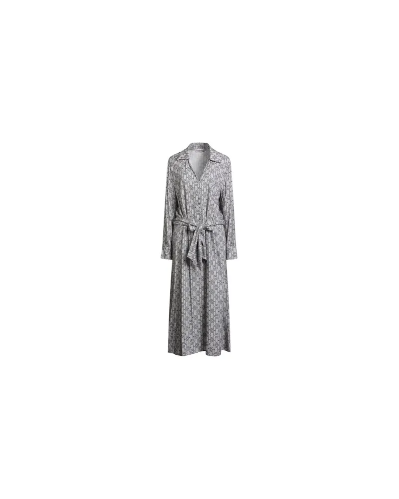 Rinascimento KLEIDER - Maxi-Kleiderauf YOOX.COM Hellgrau