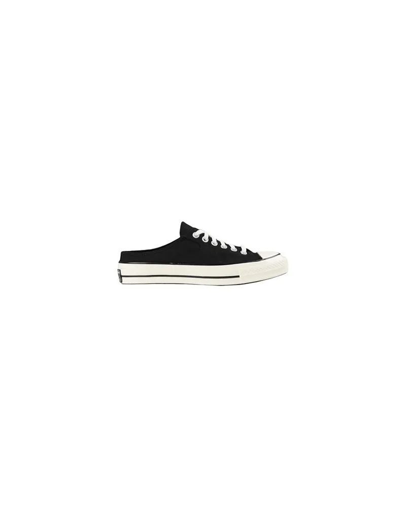 Converse CHUCK 70 MULE SLIP BLACK/BLACK/EGRET   - CHUCK 70 MULE SLIP BLACK/BLACK/EGRET - SCHUHE - Sneakersauf YOOX.COM Schwarz