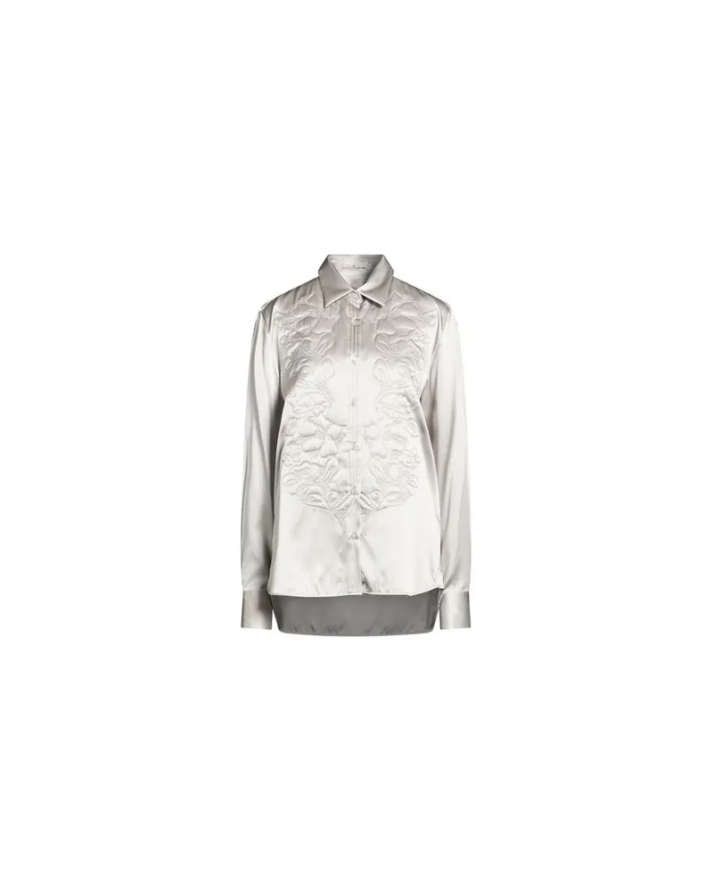Ermanno Scervino TOPS - Hemdenauf YOOX.COM Hellgrau
